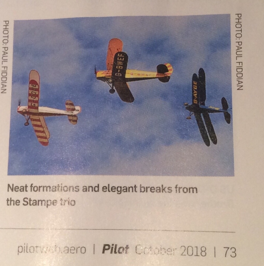 Pilot magazine (October 2018)